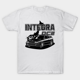 INTEGRA DC2 (Black Print) T-Shirt